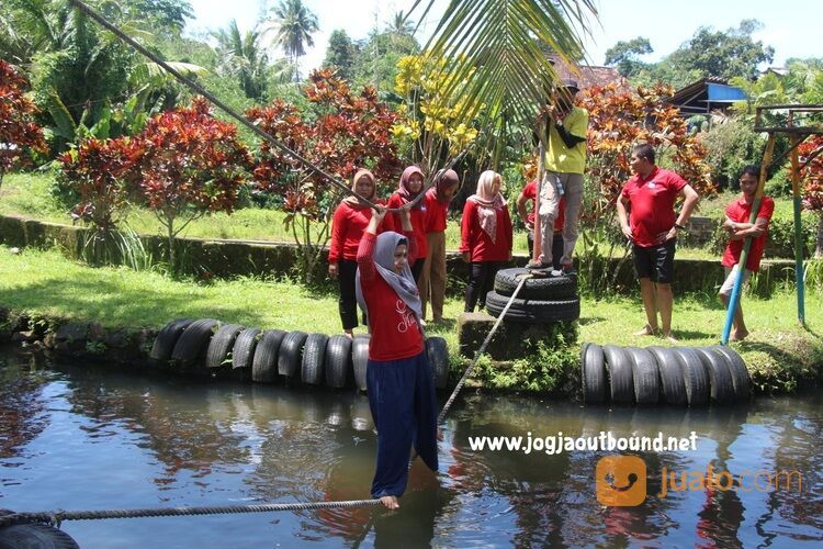 Outbound Turi Jogja, Wisata Outbound Menarik dan Asik di Turi Sleman