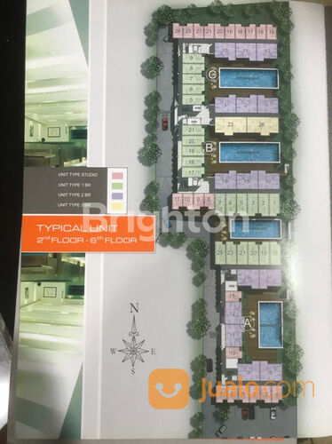 Apartemen Cosmopolis Lokasi Strategis Tipe 3 Bedroom