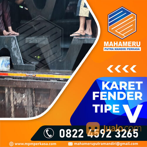 Rubber Fender Tipe V 500 H di Teluk Gurita, kota Kupang