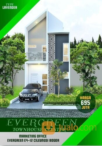 Perumahan Baru Cileungsi | CLUSTER TOWNHOUSE EVERGREEN