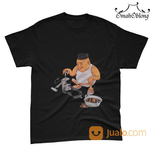 Omah Oblong Jogja T-shirt Bedjo Tambal Ban Jogja Kaos Lengan Pendek