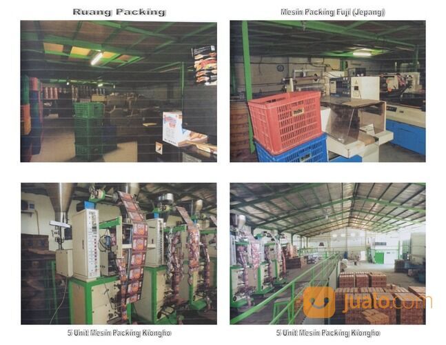 Pabrik Wafer dan Snack Masih Aktif di daerah Jenggolo Sidoarjo