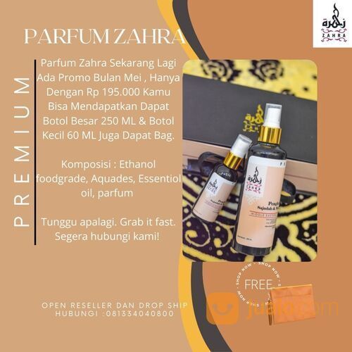 Zahra Parfum Mukena Terlaris Terbaik 2022