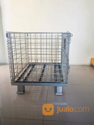 Keranjang Besi Gudang Pallet Mesh Stocky 5 Dalton Termurah