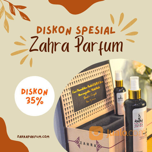 ZAHRA Parfum Atasi Masalah Bau Pada Alat Beribadahmu