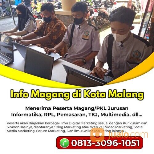 Hubungi WA : 0813-3096-1051, Tempat PSG Jurusan Informatika Siswa SMK Kedungkandang - Kota Malang