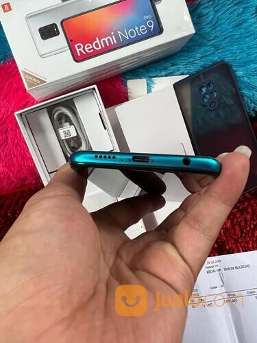 Xiaomi Redmi Note 9 Pro 8/128GB Fullset Resmi