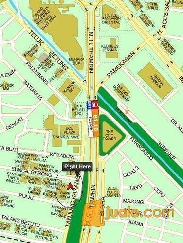 ruang kantor, luas 191 Sqm, di Gedung TATA PURI, Thamrin Jakarta Pusat