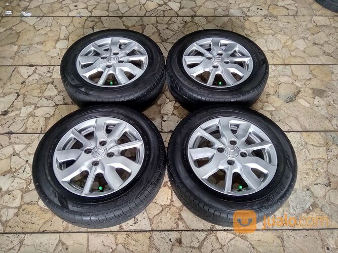 VELG MOBIL ORI NEW BRIO RING 14 LEBAR 5 PCD 4x100 + BAN (4pcs)