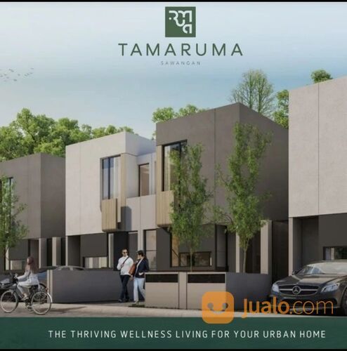 Tamaruma Sawangan rumah cluster baru 2 lantai pas untuk keluarga muda