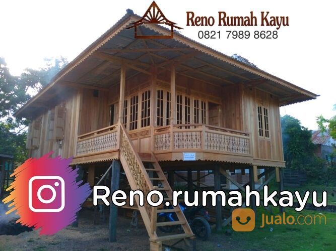 Rumah kayu minimalis