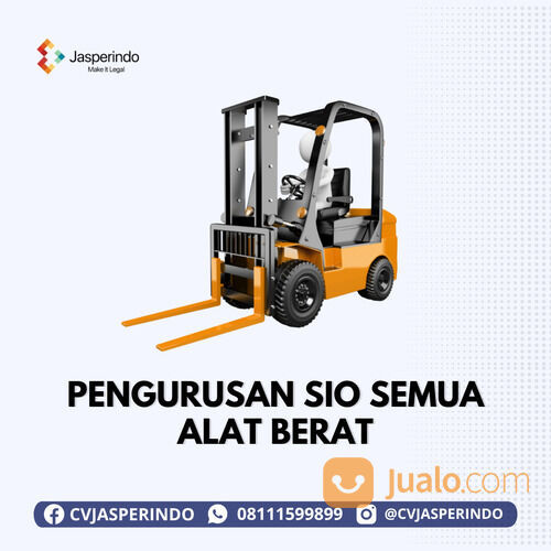 PENGURUSAN SIO SEMUA ALAT BERAT Di Kota Tangerang Selatan Banten 