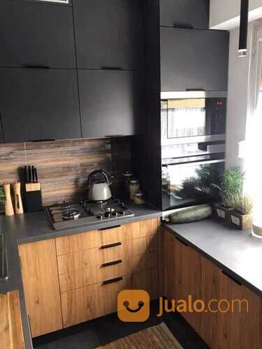 Kitchen set black