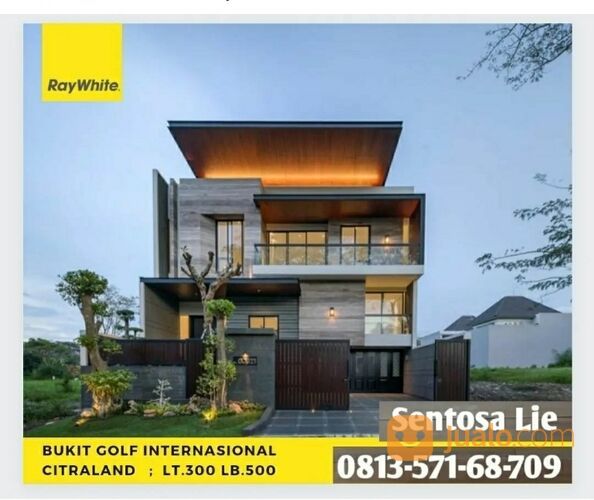 NEW Rumah Bukit Golf Internasional Citraland Sby Elite Mewah Split Level Design - Garasi Carport 4