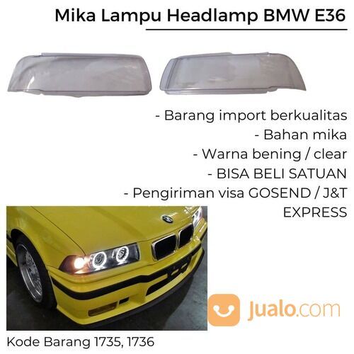Mika Lampu Headlamp BMW E36