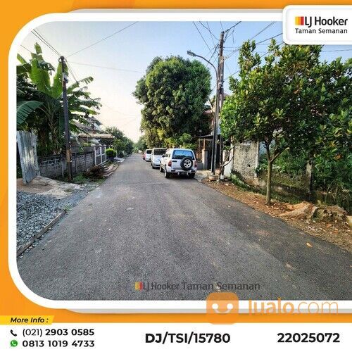 (TSI/15780) Kavling Jl. Menara, Meruya Selatan, Jakarta Barat, 10x25 m², HGB