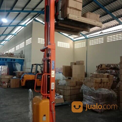 Stacker Semi Elektrik Batang / Hand Lift Semi electric 1-2 Ton Batang