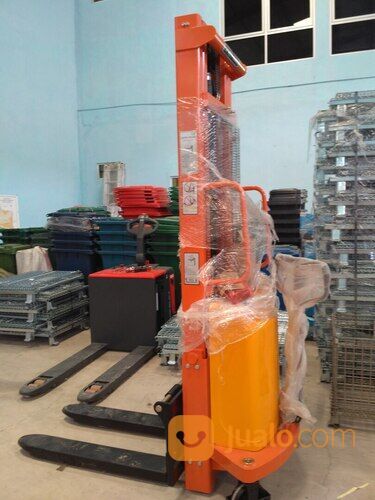 Stacker Semi Elektrik Batang / Hand Lift Semi electric 1-2 Ton Batang