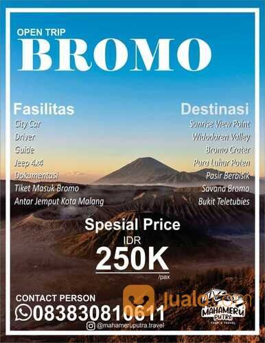 Open Trip Gunung Bromo Termurah