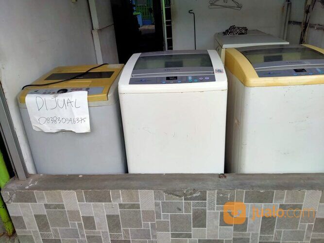MESIN CUCI FRONT LOADING SECOND TAPI NORMAL