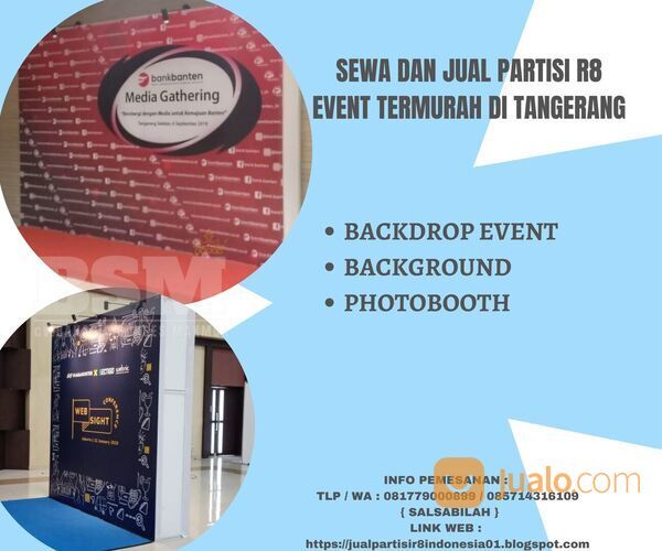 SEWA BACKDROP EVENT - PHOTOBOOTH TERMURAH DI BEKASI