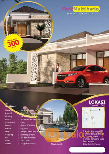 HANYA 200 JTAN PROMO CASH D'FARIS HILL TLOGOSARI KULON DEKAT MASJID AGUNG