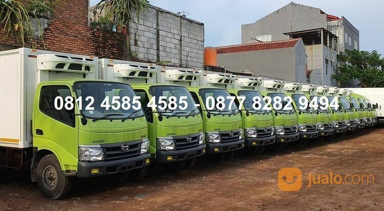 Truk Box Pendingin Daging Buah Sayur Truk Box Frezzer Themoking Denso Hwasung