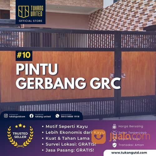 PINTU PAGAR GERBANG RUMAH MURAH
