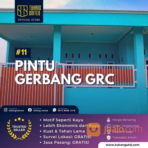 PINTU PAGAR GERBANG RUMAH MURAH