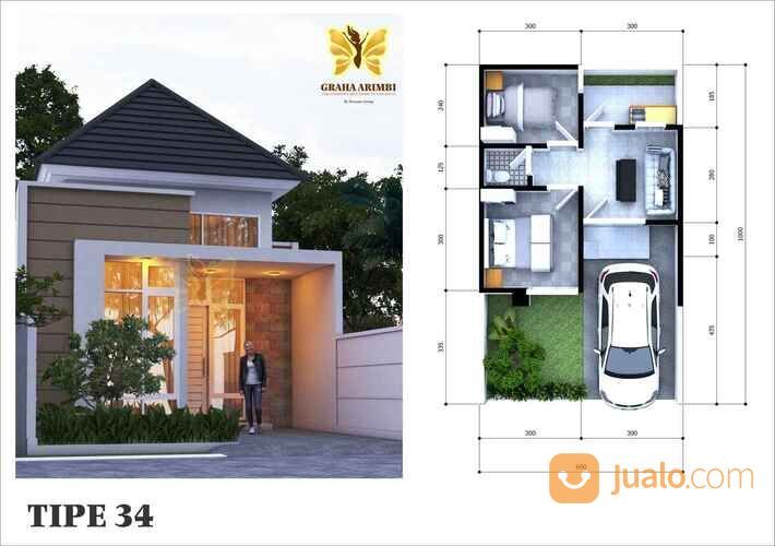 Perumahan Type 34 Murah Diskon 100 Juta di Kota Salatiga