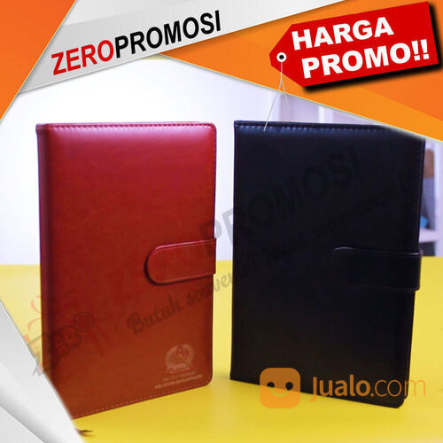 Souvenir Promosi Buku Agenda Kulit AGK-01 Custom Logo