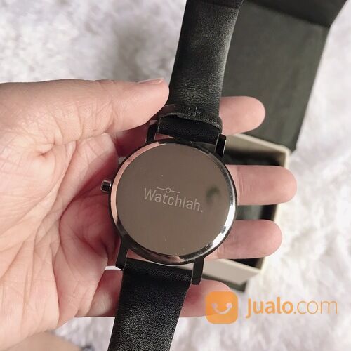 ( NEW ) Watchlah Dot Neck - All Black - NEGO