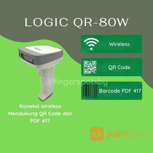 Sale Produk Barcode Scanner Logic QR-80W