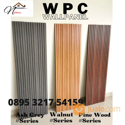 Backdrop 3D Wallpanel WPC Motif Kayu Anti Rayap dan Kokoh