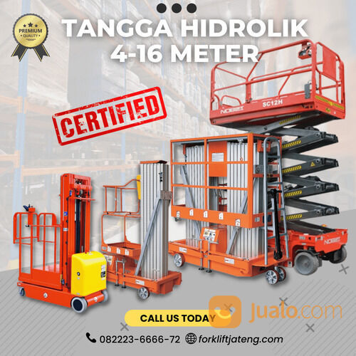 Tangga elektrik Solo 2 - 16 meter Aerial order picker Solo Surakarta