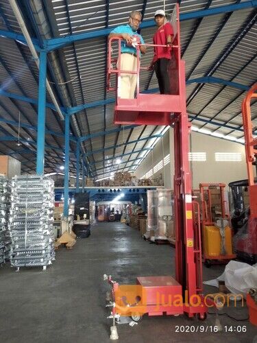 Tangga elektrik Solo 2 - 16 meter Aerial order picker Solo Surakarta
