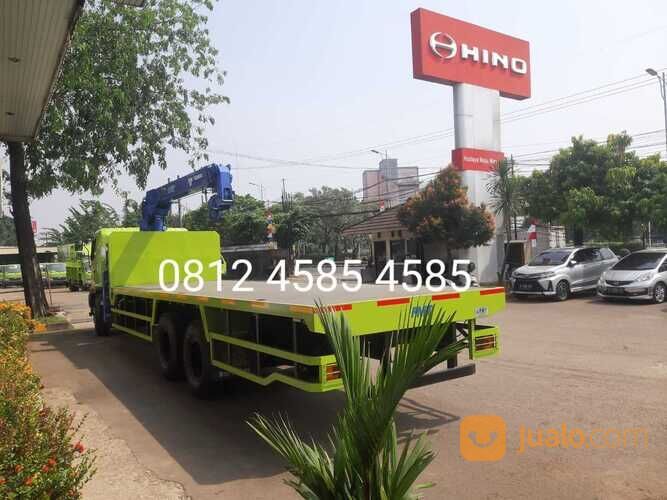 Hino Truk Crane TMC Foco Truk Tadano Teleskopic Crane 8 Ton Hiab Crane Boom Truck Mobile Truk