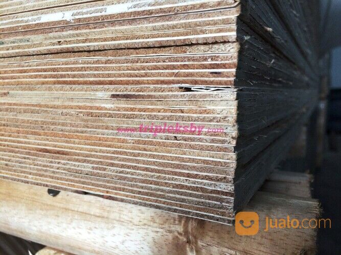 tebal 3mm 4mm 5mm 8mm 9mm 12mm 15mm 18mm Triplek Plywood Surabaya cor proyek