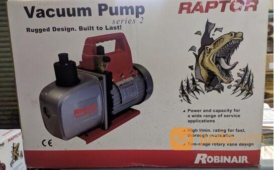 vacum pump robin air raptor 15501,vacuum vakum ac robinair chiller 1/2
