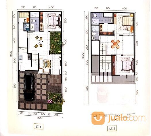 Rumah Baru Minimalis Lebar 8 Puri Galaxy Jasmine Courts