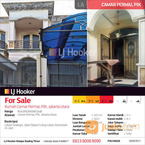 Rumah Camar Permai, PIK, Jakarta Utara