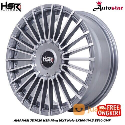velg mobil .Hyundai Avega i10 i20 Grand i20 Grand ring 16 AMARASI JD7020