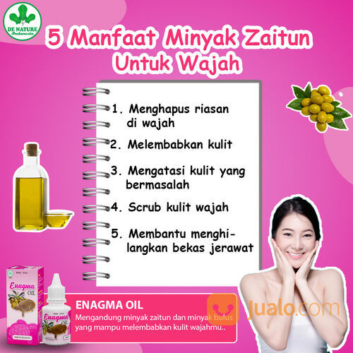ENAGMA OIL OBAT Pembesar Area Tubuh HERBAL AMPUH Minyak Bulus De Nature