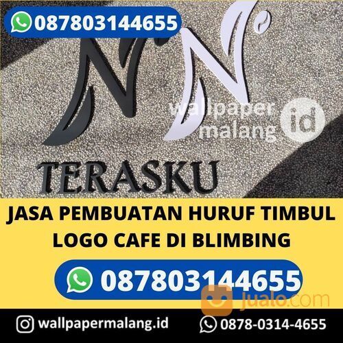 JASA PEMBUATAN HURUF TIMBUL LOGO CAFE DI BLIMBING