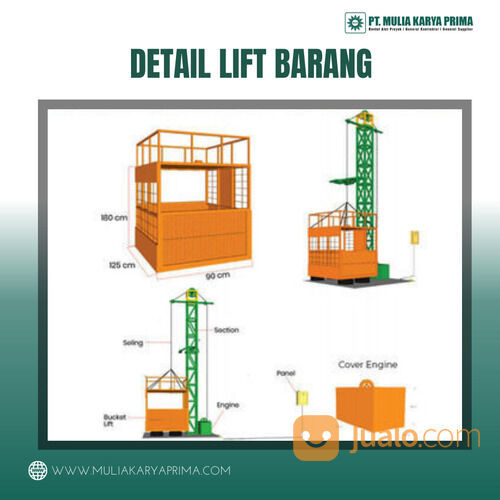 Sewa Lift Material Palangkaraya, Lift Barang, Lift Alimak, Sewa Hoist.
