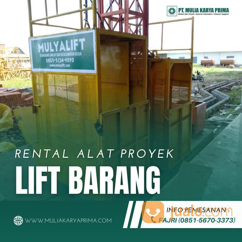 Sewa Lift Material Malinau, Lift Barang, Lift Alimak, Sewa Hoist.