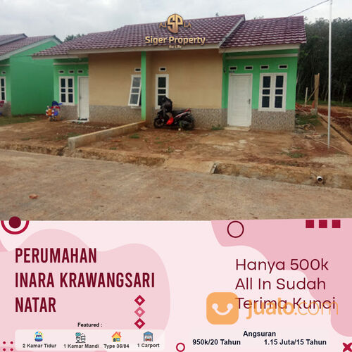 Rumah subsidi Krawangsari natar