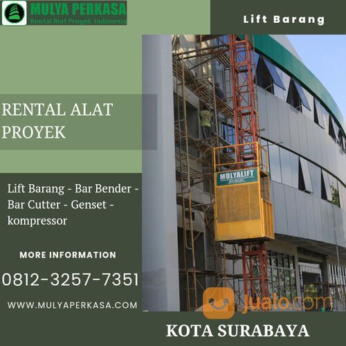 HOIST CRANE, LIFT MATERIAL PROYEK, SEWA LIFT BARANG KOTA SURABAYA di