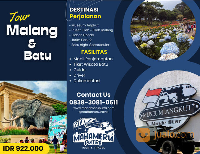 Wisata Malang Batu 2 Hari 1 Malam Harga Murah