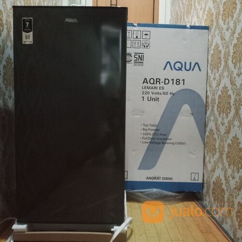 Kulkas 1 Pintu Merk Aqua AQR-D181
